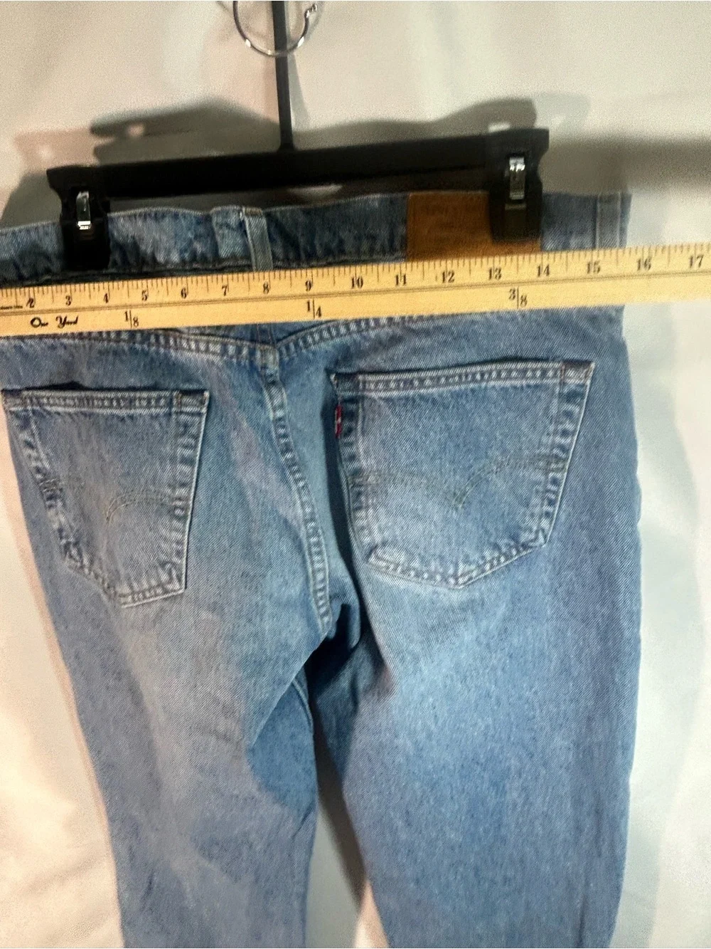 Levi's Light Blue Distressed Boyfriend Jeans